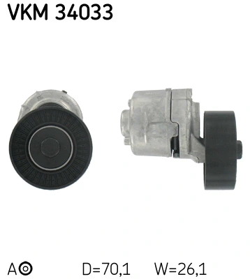 Belt Tensioner, V-ribbed belt