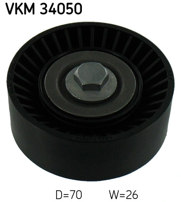 Deflection/Guide Pulley, V-ribbed belt