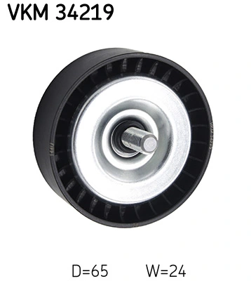Deflection/Guide Pulley, V-ribbed belt