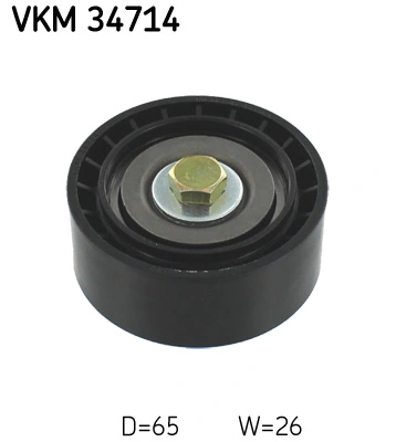Deflection/Guide Pulley, V-ribbed belt