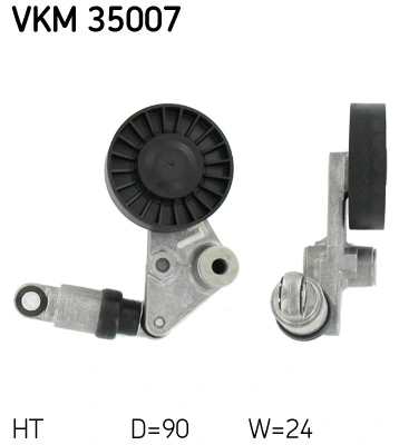 Belt Tensioner, V-ribbed belt