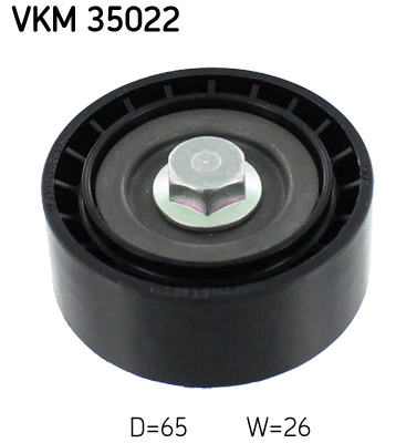 Deflection/Guide Pulley, V-ribbed belt