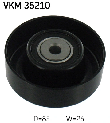 Deflection/Guide Pulley, V-ribbed belt