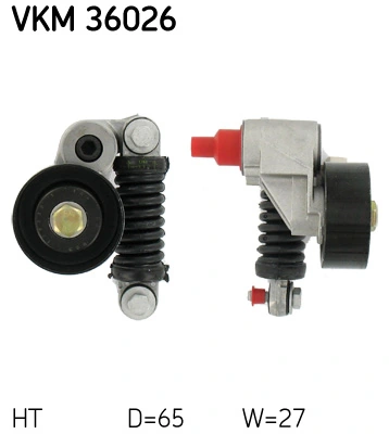 Belt Tensioner, V-ribbed belt