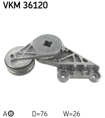 Belt Tensioner, V-ribbed belt