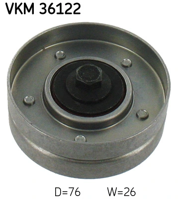 Deflection/Guide Pulley, V-ribbed belt