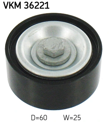 Deflection/Guide Pulley, V-ribbed belt