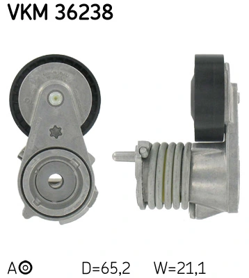 Belt Tensioner, V-ribbed belt