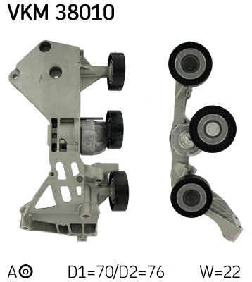 Belt Tensioner, V-ribbed belt