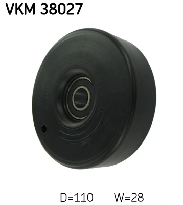 Deflection/Guide Pulley, V-ribbed belt