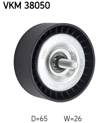 Deflection/Guide Pulley, V-ribbed belt