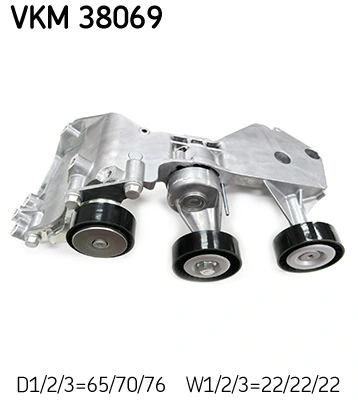 Belt Tensioner, V-ribbed belt