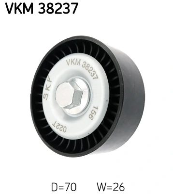 Deflection/Guide Pulley, V-ribbed belt