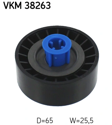 Deflection/Guide Pulley, V-ribbed belt