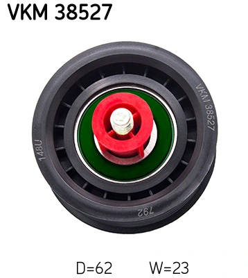 Deflection/Guide Pulley, V-ribbed belt