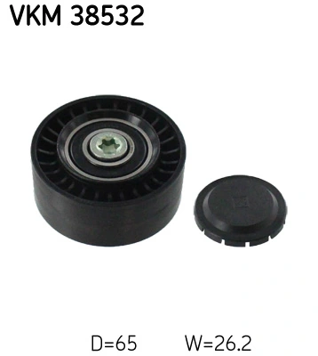 Deflection/Guide Pulley, V-ribbed belt