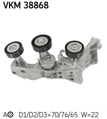 Belt Tensioner, V-ribbed belt
