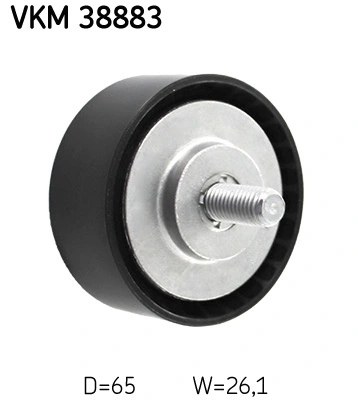 Deflection/Guide Pulley, V-ribbed belt