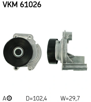 Belt Tensioner, V-ribbed belt
