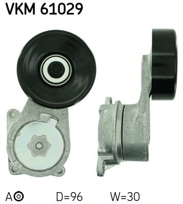 Belt Tensioner, V-ribbed belt