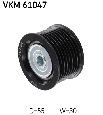 Deflection/Guide Pulley, V-ribbed belt