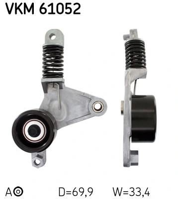 Belt Tensioner, V-ribbed belt