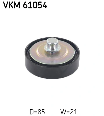 Deflection/Guide Pulley, V-ribbed belt