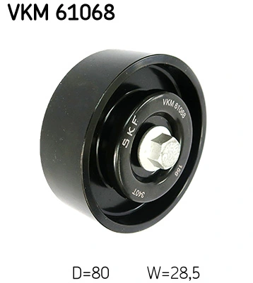 Deflection/Guide Pulley, V-ribbed belt