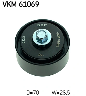Deflection/Guide Pulley, V-ribbed belt