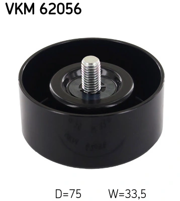 Deflection/Guide Pulley, V-ribbed belt