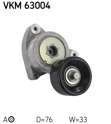 Belt Tensioner, V-ribbed belt