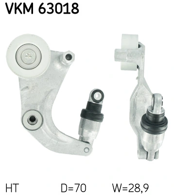 Belt Tensioner, V-ribbed belt