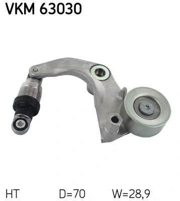 Belt Tensioner, V-ribbed belt