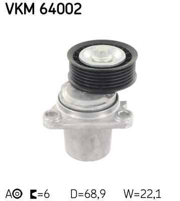 Belt Tensioner, V-ribbed belt