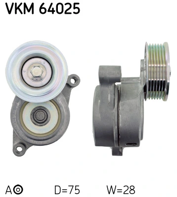 Belt Tensioner, V-ribbed belt
