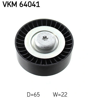 Deflection/Guide Pulley, V-ribbed belt