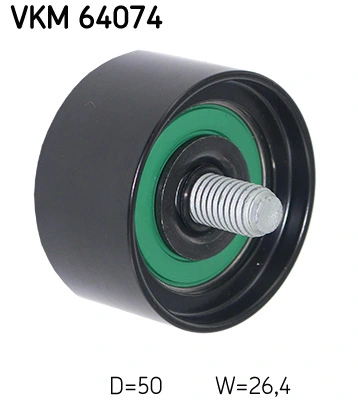 Deflection/Guide Pulley, V-ribbed belt