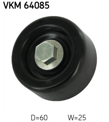 Deflection/Guide Pulley, V-ribbed belt