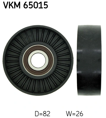 Deflection/Guide Pulley, V-ribbed belt