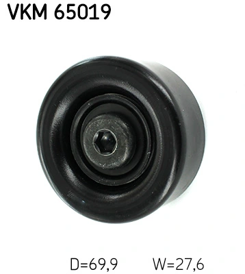 Deflection/Guide Pulley, V-ribbed belt