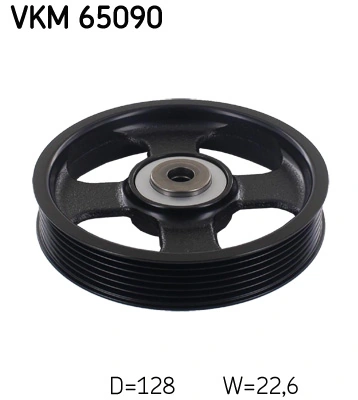 Deflection/Guide Pulley, V-ribbed belt
