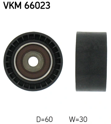 Deflection/Guide Pulley, V-ribbed belt
