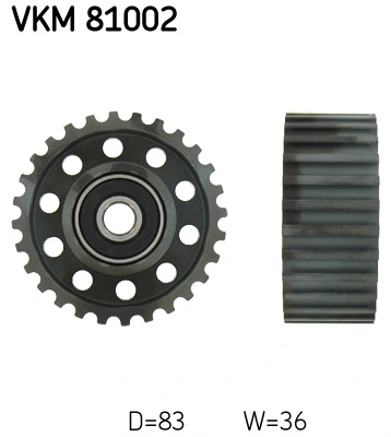 Deflection Pulley/Guide Pulley, timing belt