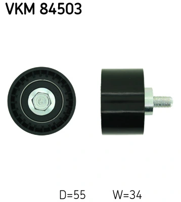 Deflection Pulley/Guide Pulley, timing belt