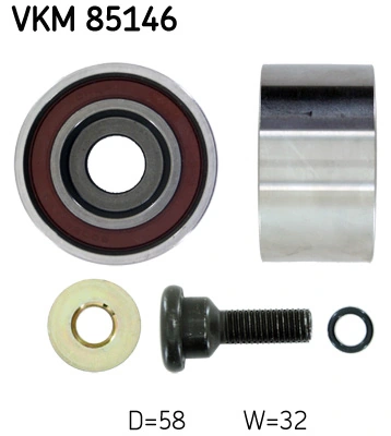 Deflection Pulley/Guide Pulley, timing belt