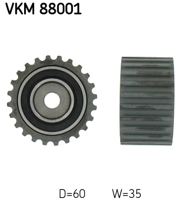 Deflection Pulley/Guide Pulley, timing belt