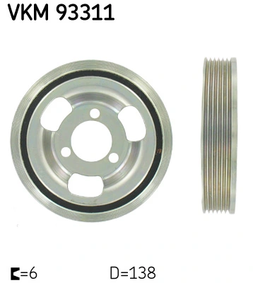 Belt Pulley, crankshaft