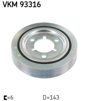 Belt Pulley, crankshaft