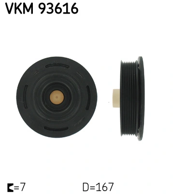 Belt Pulley, crankshaft
