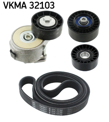 V-ribbed Belt Set